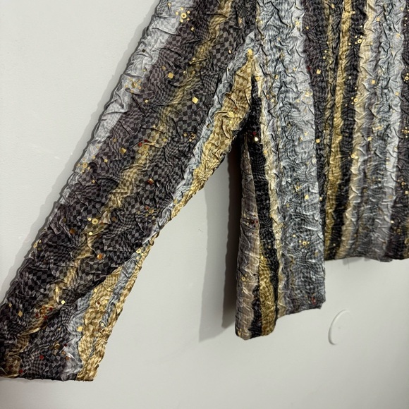 Joseph Ribkoff Multicolor Textured Jacket - Picture 11 of 13